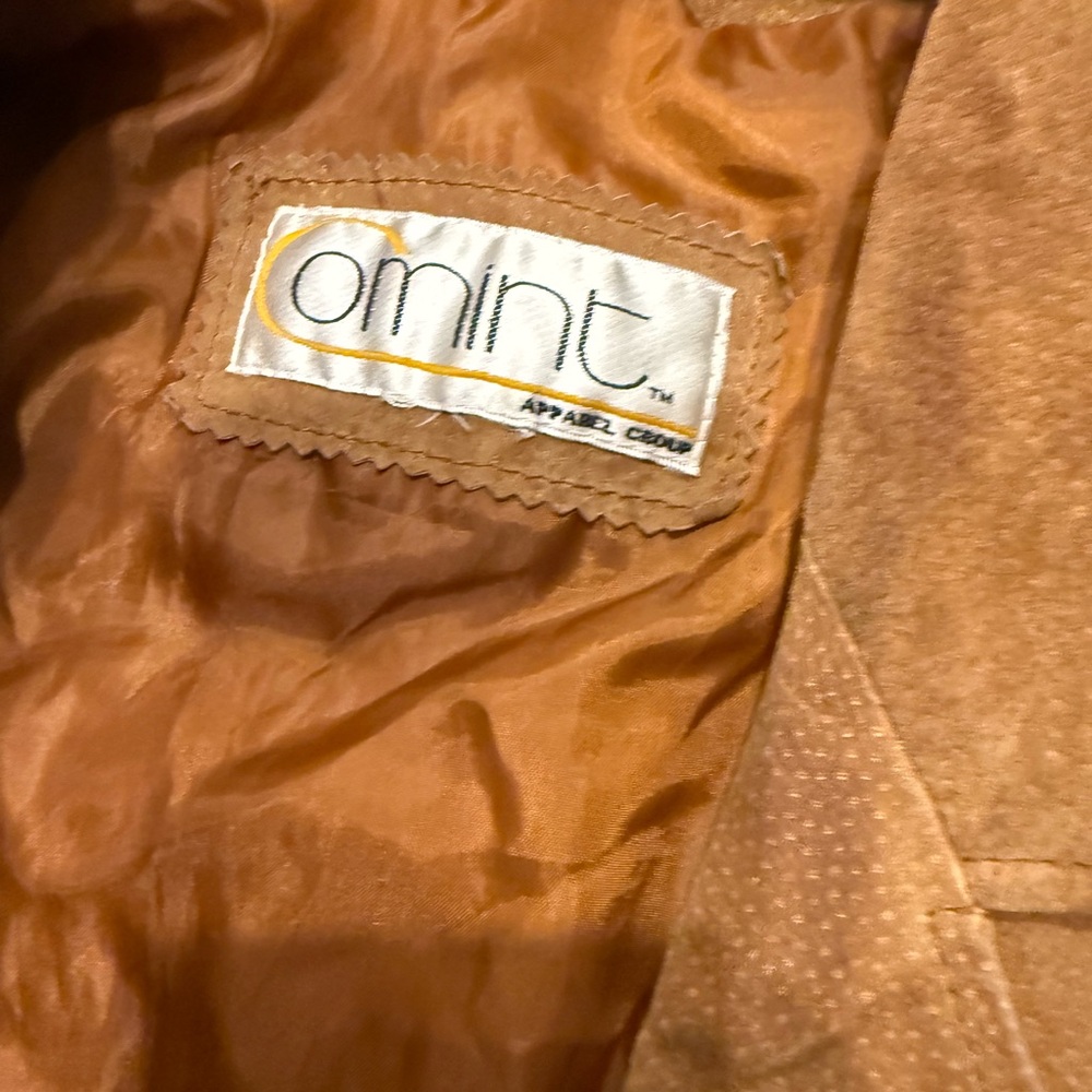 Tan Fringe Suede Jacket - Picture 5 of 11